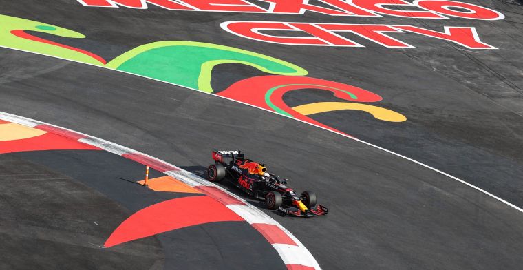 Definitieve startgrid GP Mexico: Verstappen jaagt op P1 vanaf de derde plek