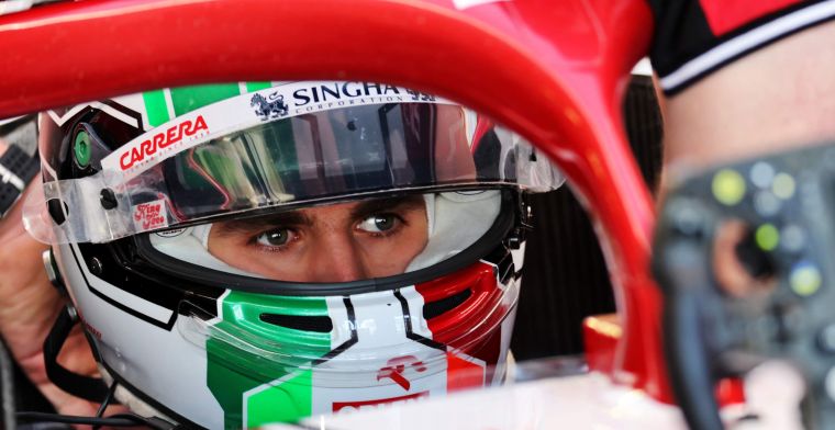 Giovinazzi haalt uit naar Alfa Romeo: 'Dat is vandaag onmogelijk'