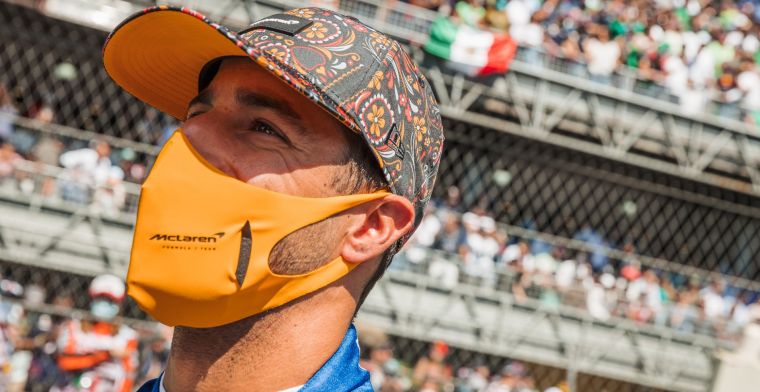 Ricciardo helder: Felicitaties voor Max, maar geen felicitaties voor mij'