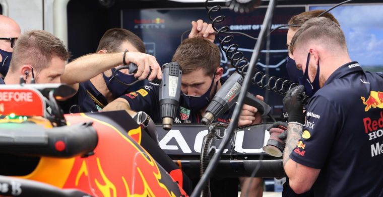 Problemen met de achtervleugel bij Red Bull Racing niet structureel