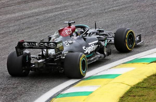 Hamilton blijft rustig na P1 in Brazilië: 'Red Bull zal morgen sterk zijn'