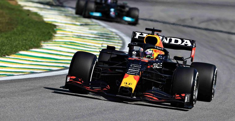 Eerste reactie Red Bull op protest Mercedes na duel Verstappen-Hamilton