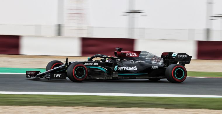'Mercedes zal met een gerust hart aan de Qatarese avond beginnen'