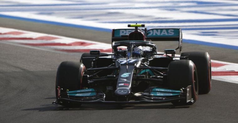 Button: 'Mercedes heeft de motor tijdens de longrun verder open gedraaid'