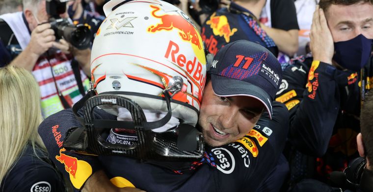 Perez uit blijdschap voor Verstappen: 'Ik kon het verschil maken voor Max'
