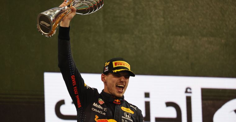 Grote ontlading bij Verstappen: 'Door Perez ben ik wereldkampioen geworden'