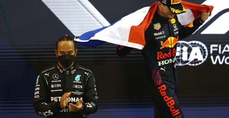 Hamilton en Verstappen dwingen elkaar tot het uiterste: 'Echt speciaal'