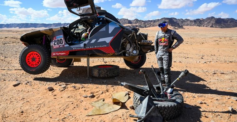 Regerend Dakar-winnaar Peterhansel kan nieuwe titel na crash al vergeten