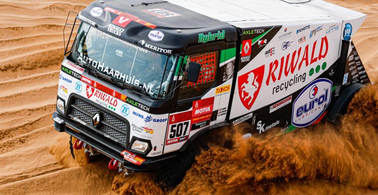 Dakar Rally zit erop voor Nederlandse coureur na zware klap op een duin