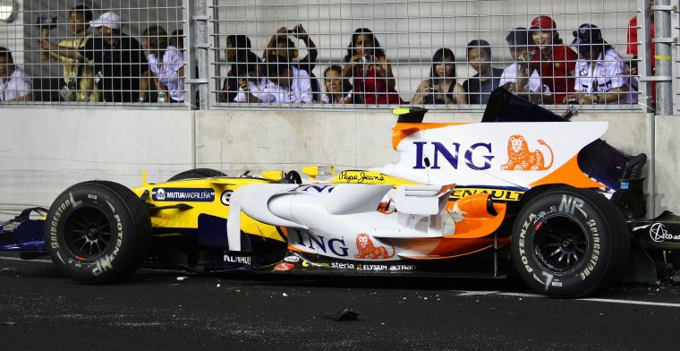 GP van Singapore | Altijd een safety car, 'Crashgate' wordt nooit vergeten