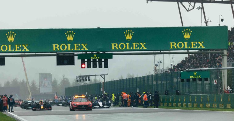 FIA en F1 komen met nieuw puntensysteem voor races die 75%-regel niet halen