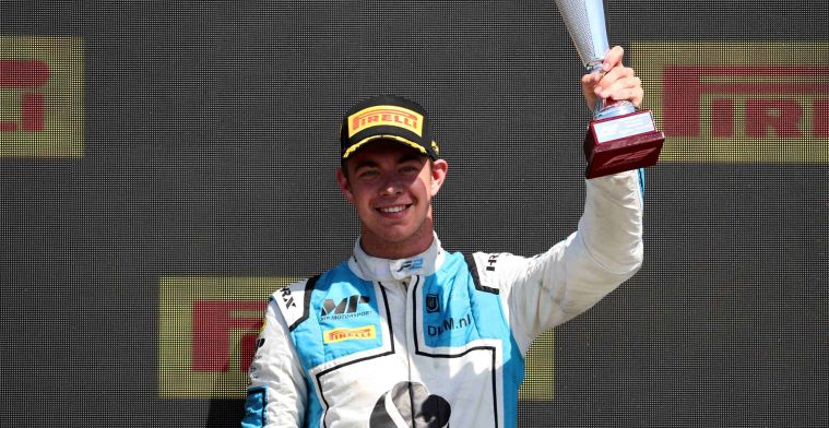 Verschoor sleept allerlaatste zitje in de Formule 2 binnen bij Trident
