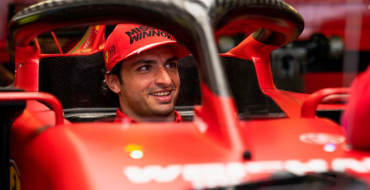 Sainz over verwachtingen Ferrari: 55 wordt niet omgeruild voor nummer één