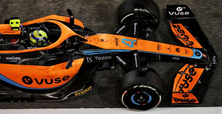 Norris constateert na tests met McLaren: ‘Het waren zware dagen’