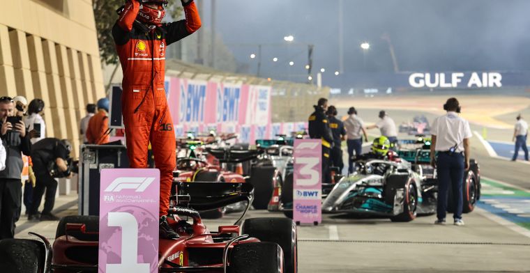 Leclerc: 'Zei voor de grap dat ik vreemde geluiden hoorde uit de motor'