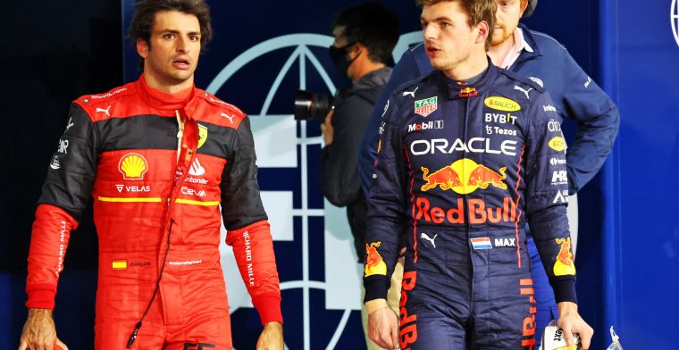 Verstappen met voorkennis over Sainz: 'Bij Toro Rosso was hij daar sterk'