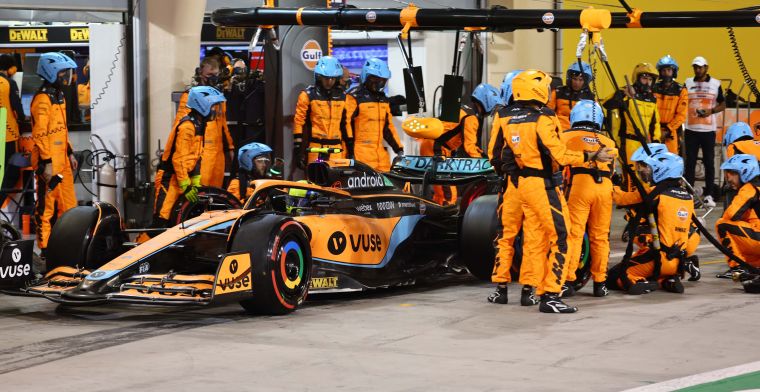 McLaren vervangt Red Bull als snelste pitcrew in Bahrein