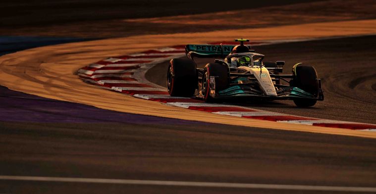Mercedes verliest ruim halve seconde per ronde op Red Bull en Ferrari