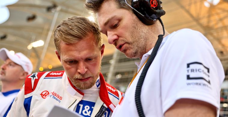 Magnussen brengt Haas bij terugkeer direct naar P5: 'Gekkenwerk'