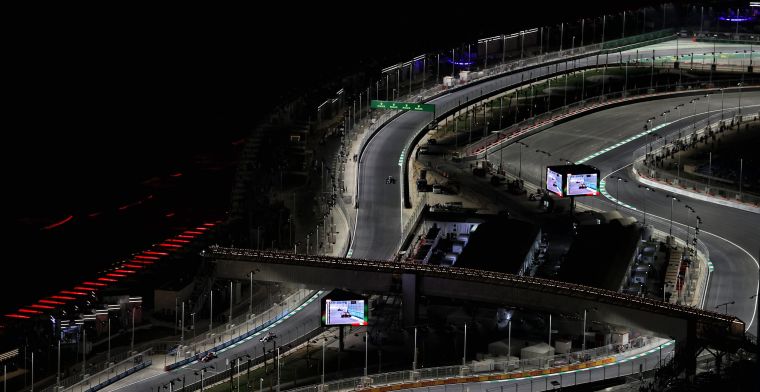 Meer zicht en snelheid door nieuwe wijzigingen op circuit in Saoedi-Arabië 