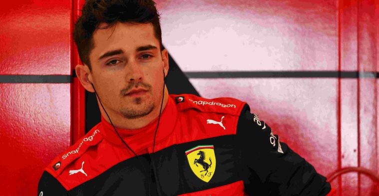 Leclerc feliciteert Perez met pole: 'Had ik absoluut niet verwacht'