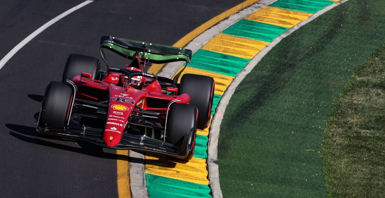 Volledige uitslag VT2 Australië | Leclerc net te snel voor Verstappen