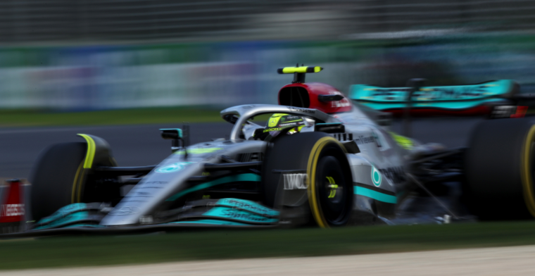 Hamilton wijst naar succesjaren Mercedes: 'Het is geen toeval'