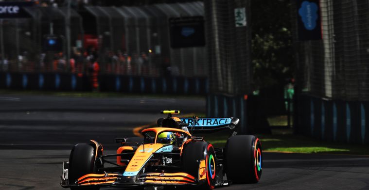 Volledige uitslag VT3 GP Australië: Norris snelst, ook Alonso verrast