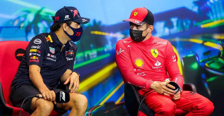 Leclerc met spierballentaal: 'Hij maakt Red Bull wijzer dan nodig is'