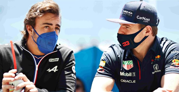 Alonso spreekt van gemiste kans voor Alpine na uitvallen Verstappen