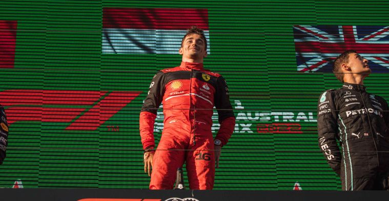Leclerc maakt indruk: 'Sainz kan niet meer aan het kampioenschap denken'