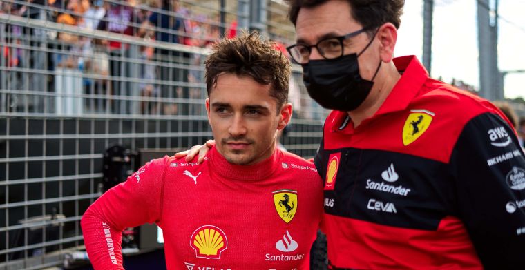 Leclerc en Ferrari kunnen de wereldtitel in 2022 alleen nog verliezen