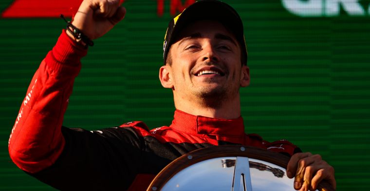 Leclerc grote favoriet dit seizoen: 'Nieuwe regels passen bij hem'