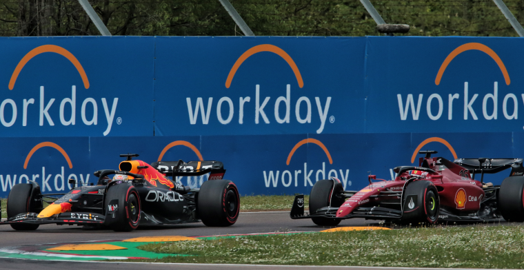 Definitieve startgrid GP van Imola | Verstappen en Leclerc weer vooraan