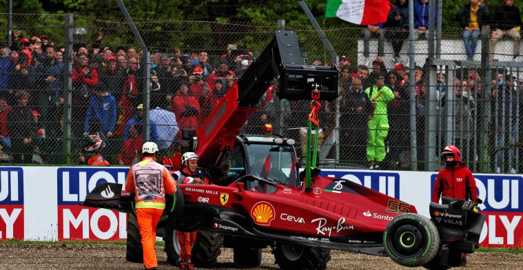 Grosjean ziet Leclerc crashen: 'Hij had erg veel geluk'