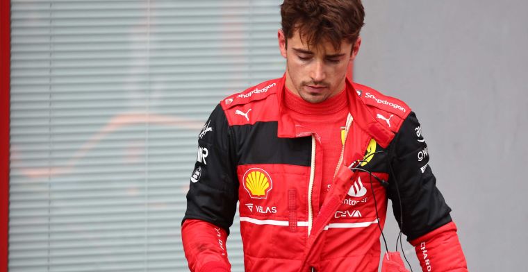 Leclerc zit duidelijk (nog) niet op het niveau van Verstappen en Hamilton