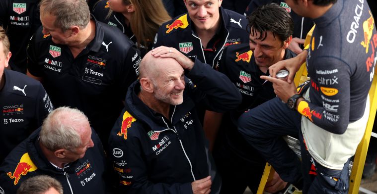 Kennis van Newey helpt Red Bull: 'Mercedes en Ferrari zijn angstig'