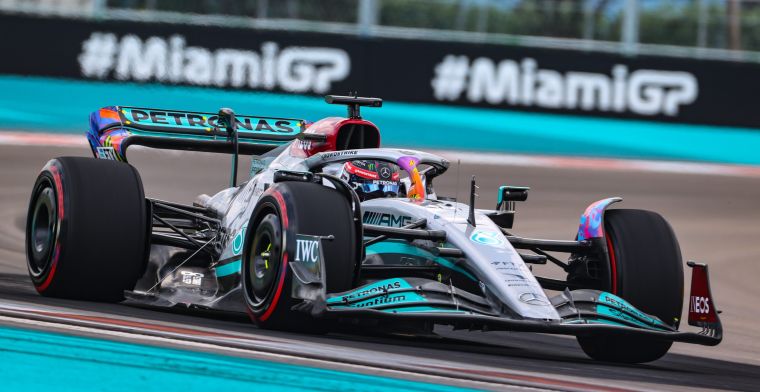 Bemoedigende signalen bij Mercedes na VT1: 'We raken niet opgewonden'