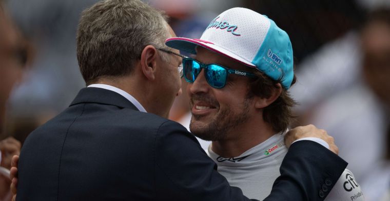 Steun voor Alonso: 'Hij heeft heel veel pech gehad'