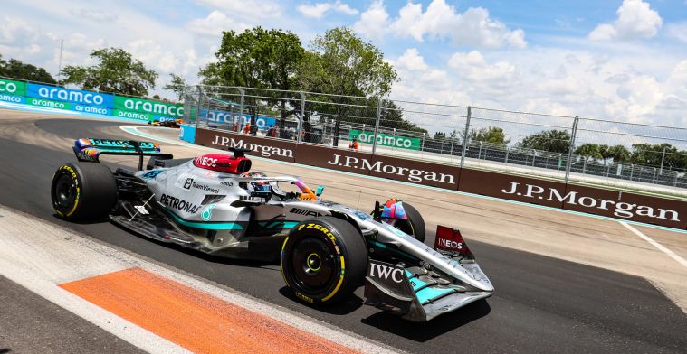 'Mercedes test updates voor GP Spanje tijdens geheime filmdag Paul Ricard'