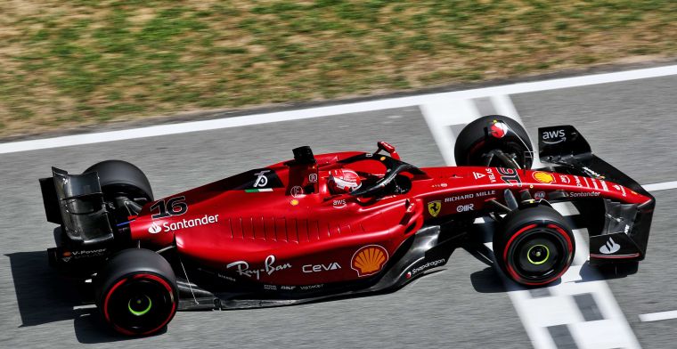 Complete uitslag VT2 in Spanje | Leclerc de snelste, Verstappen op P5