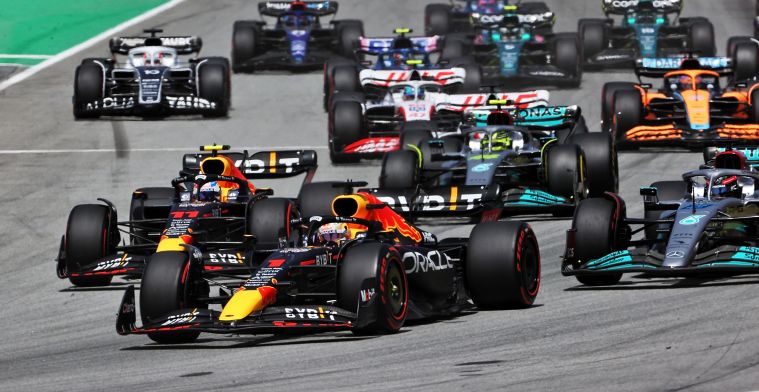 Opnieuw dubbelzege voor Red Bull na enerverende GP van Spanje