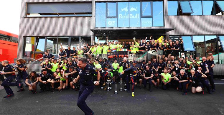 WK-stand constructeurs: Red Bull slaat ontzettend grote slag in Spanje