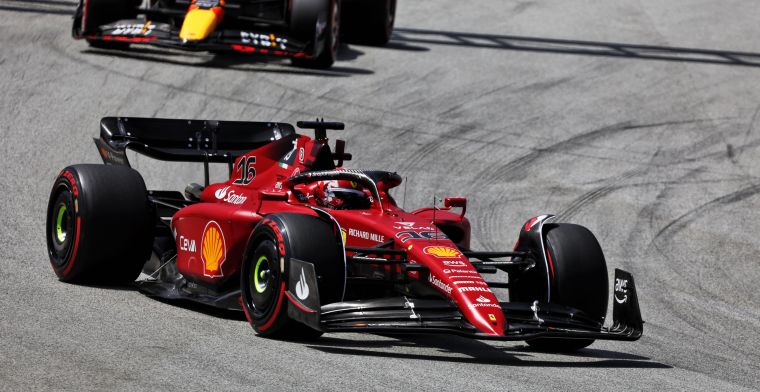 Update | Ferrari verklaart waarom Leclerc zijn race moest staken