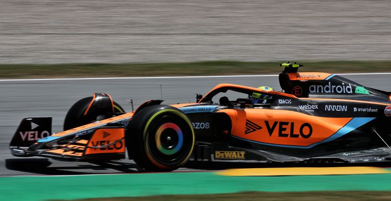 McLaren-coureur Norris baalt van straf: ‘Ik moet de eerste zijn’