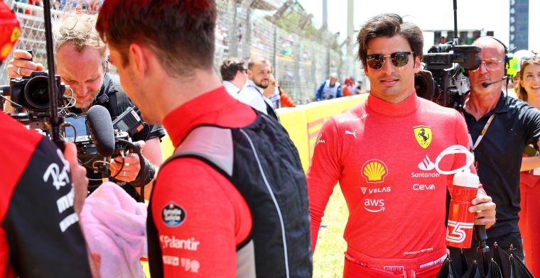 Sainz heeft het moeilijk met de F1-75: 'Dat kan je waarschijnlijk wel zien'