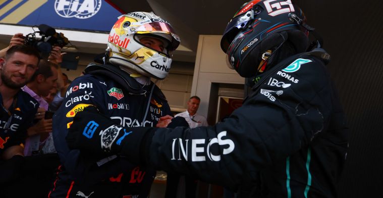 Cijfers | Verstappen niet foutloos in Spanje, Russell leider van Mercedes