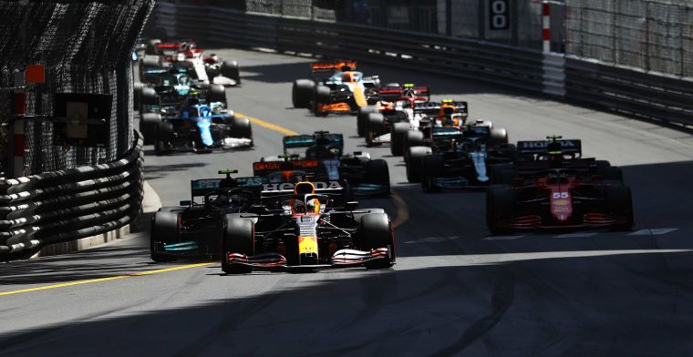Zo verliep de Grand Prix van Monaco in 2021 voor Verstappen