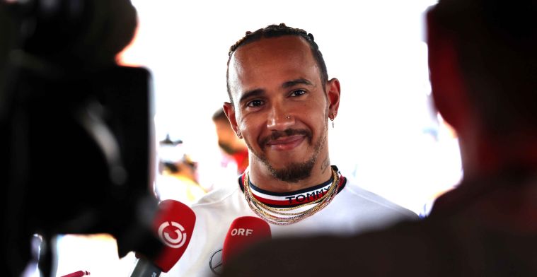 Hamilton ziet vooruitgang bij Mercedes: 'Dat begint zich nu uit te betalen'