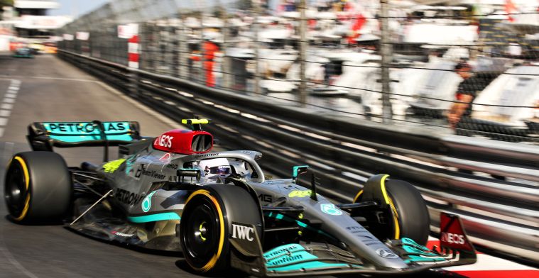 Rosberg: Hamilton heeft pech gehad in vergelijking met Russell